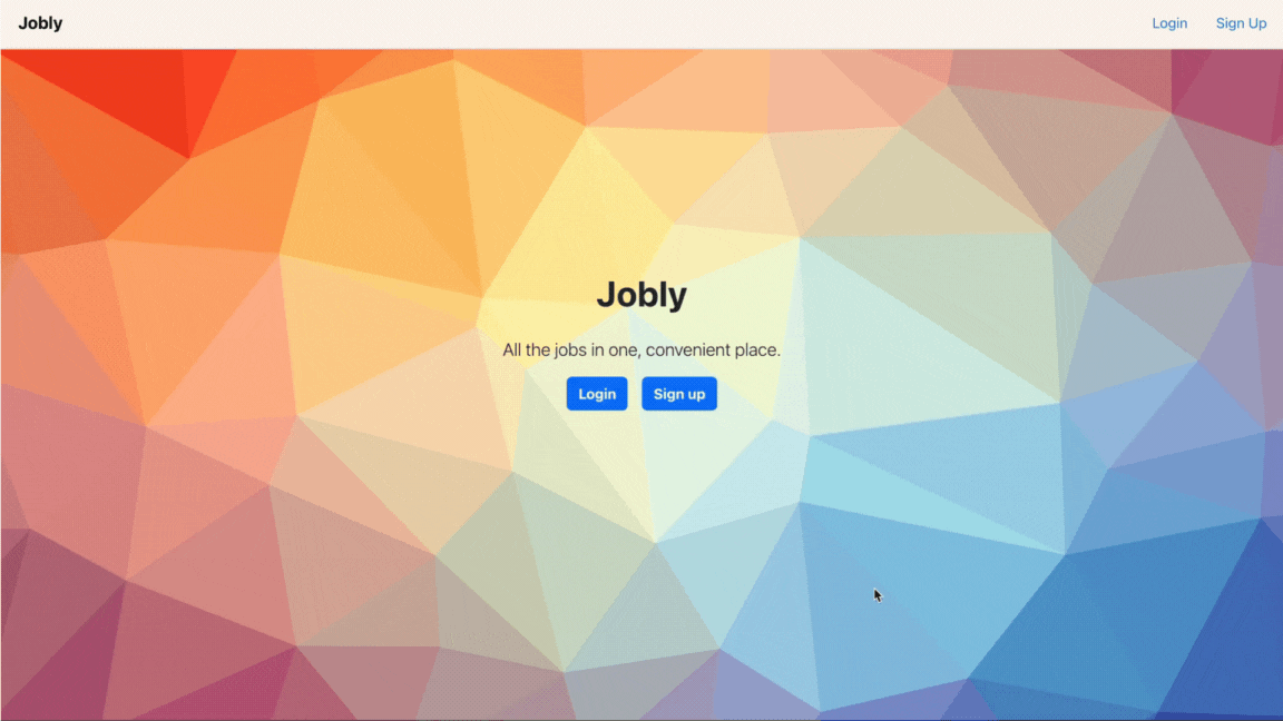 Jobly demo